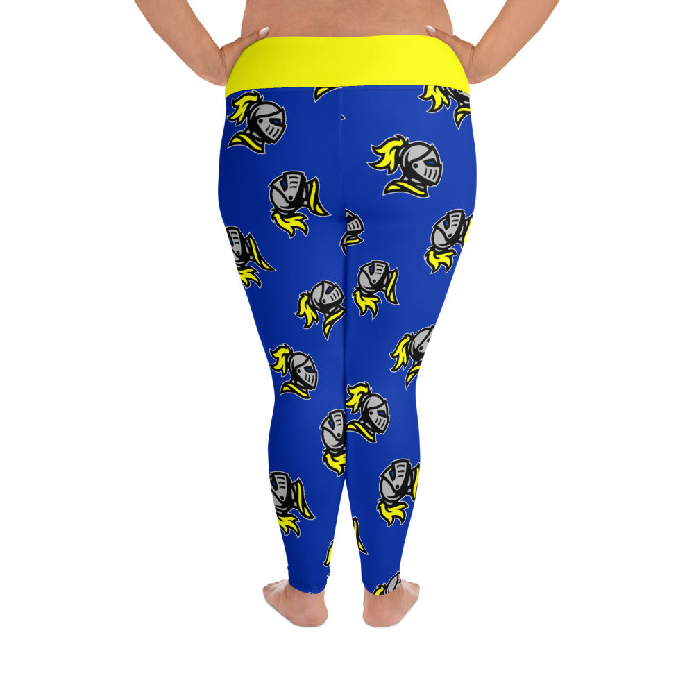 Knight Tossed Print Plus Leggings