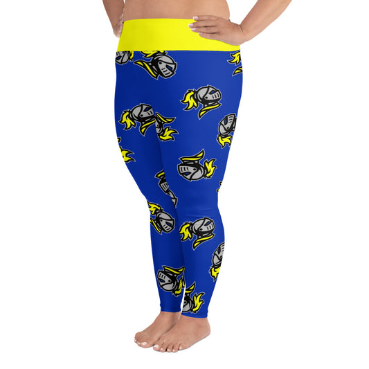 Knight Tossed Print Plus Leggings