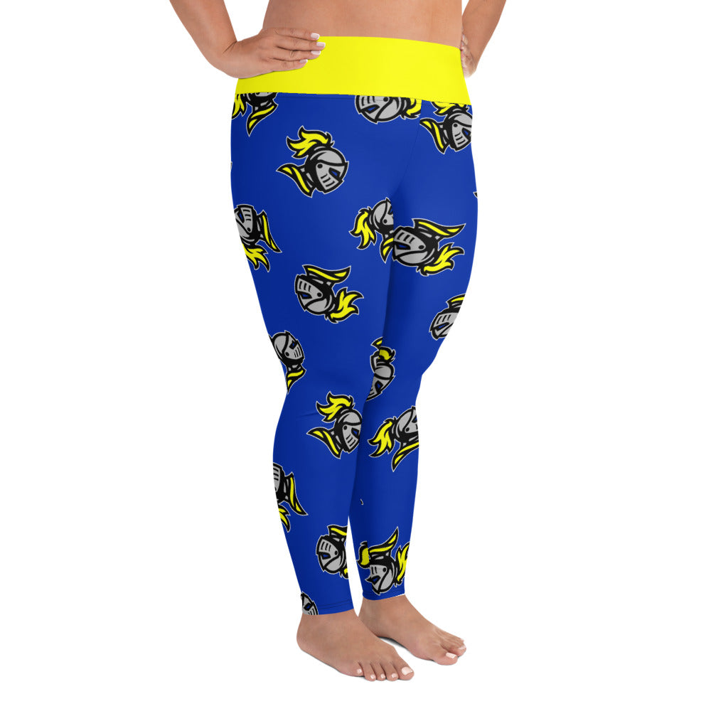 Knight Tossed Print Plus Leggings