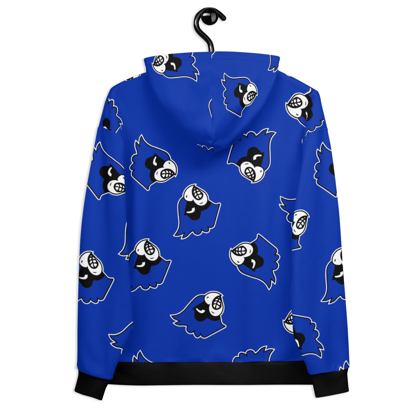 Blue Jay Tossed Print Hoodie