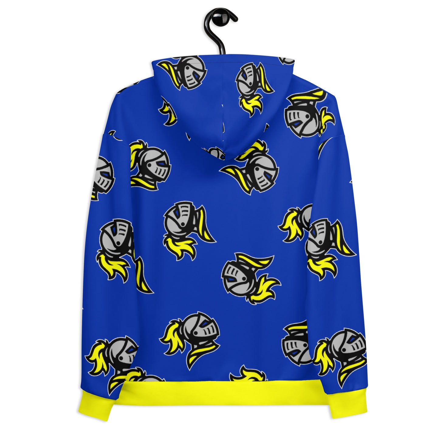 Knight Tossed Print Hoodie