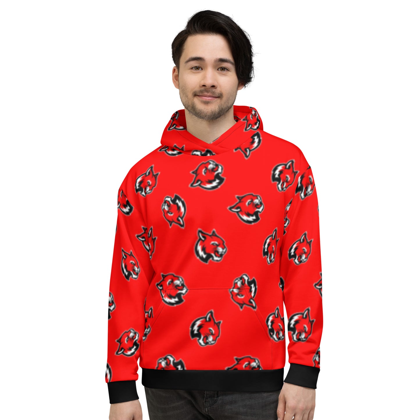 Wildcat Tossed Print Hoodie