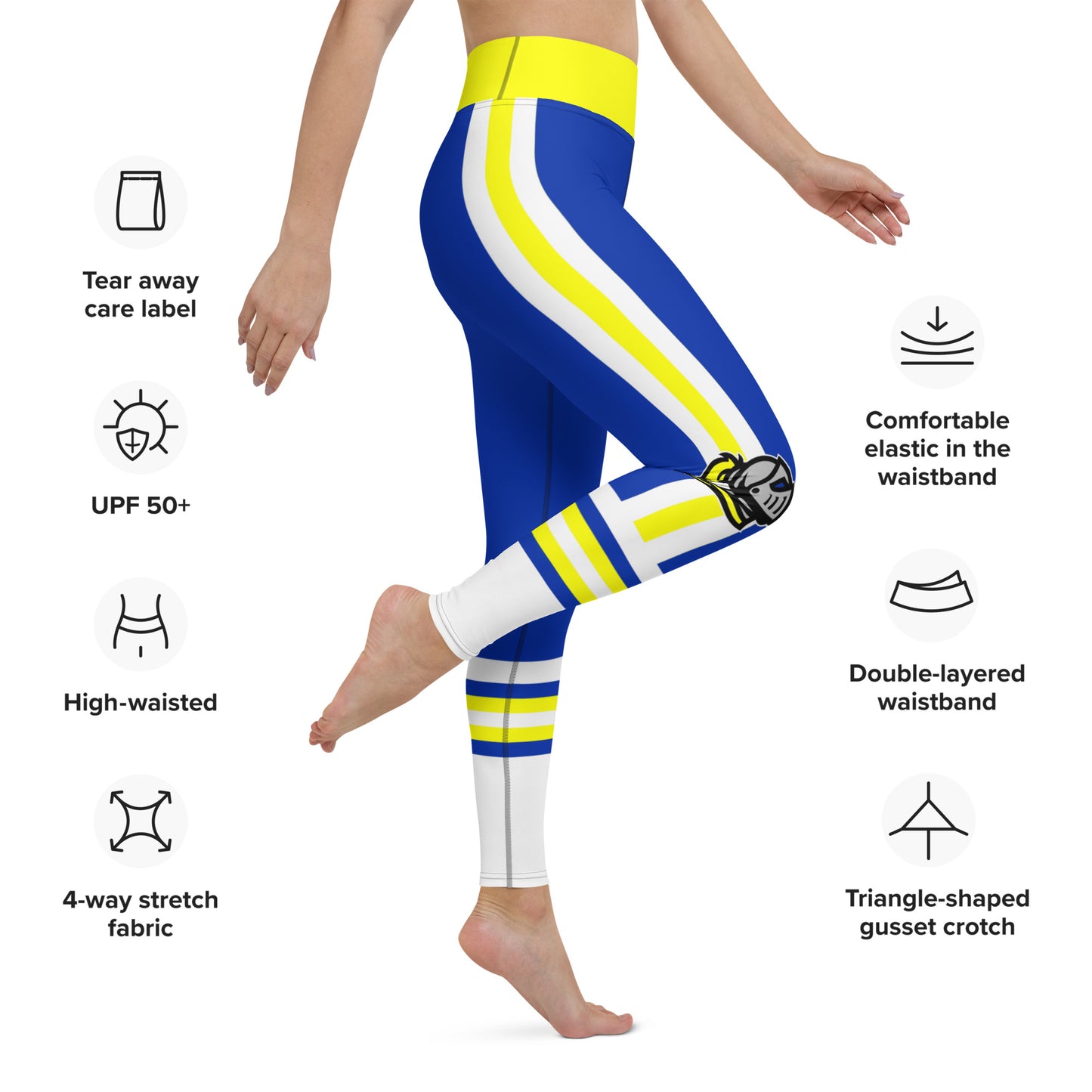 Knight Retro Football Pants Leggings