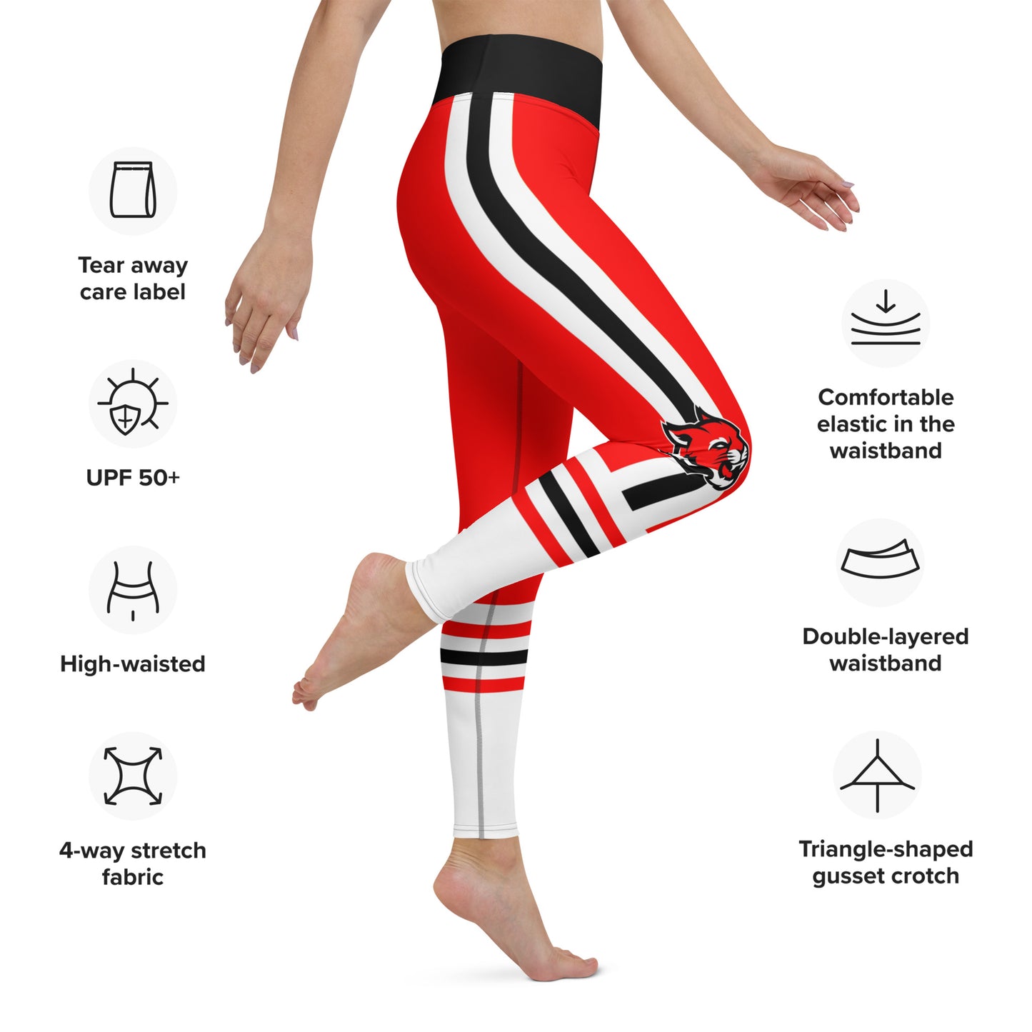 Wildcat Retro Football Pants Leggings