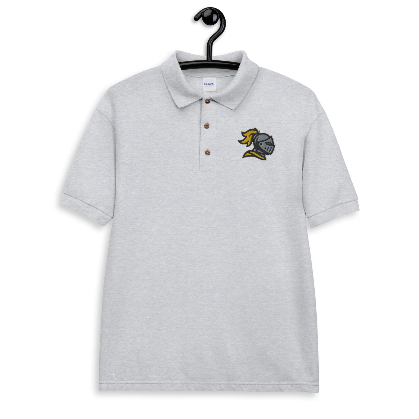Knight Embroidered Polo Shirt