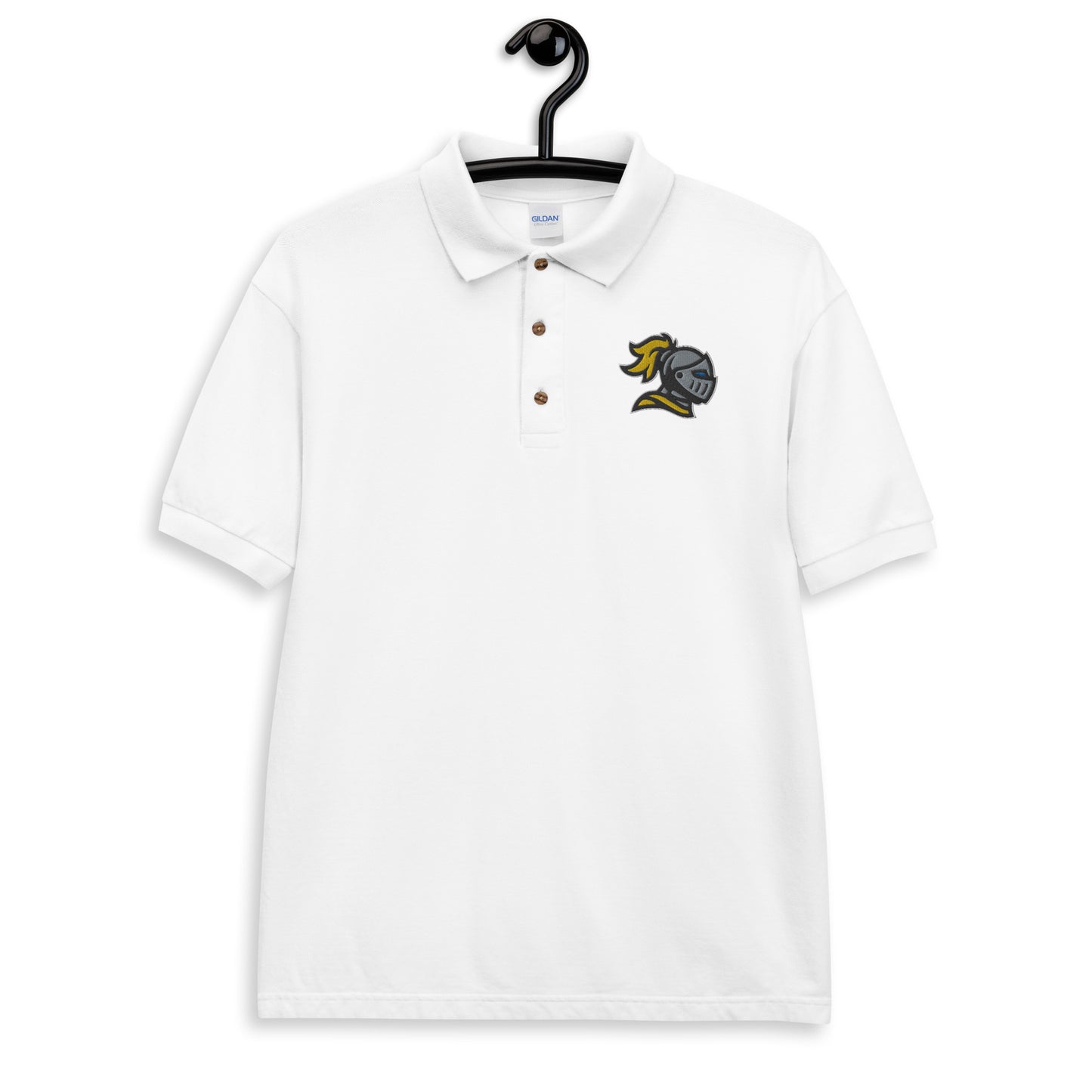 Knight Embroidered Polo Shirt