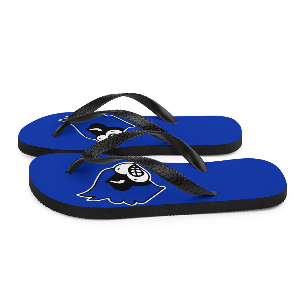 Blue Jay Flip Flops