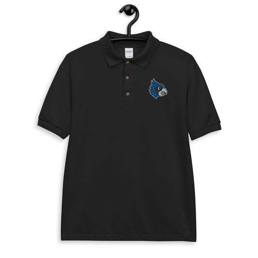 Blue Jay Embroidered Polo Shirt