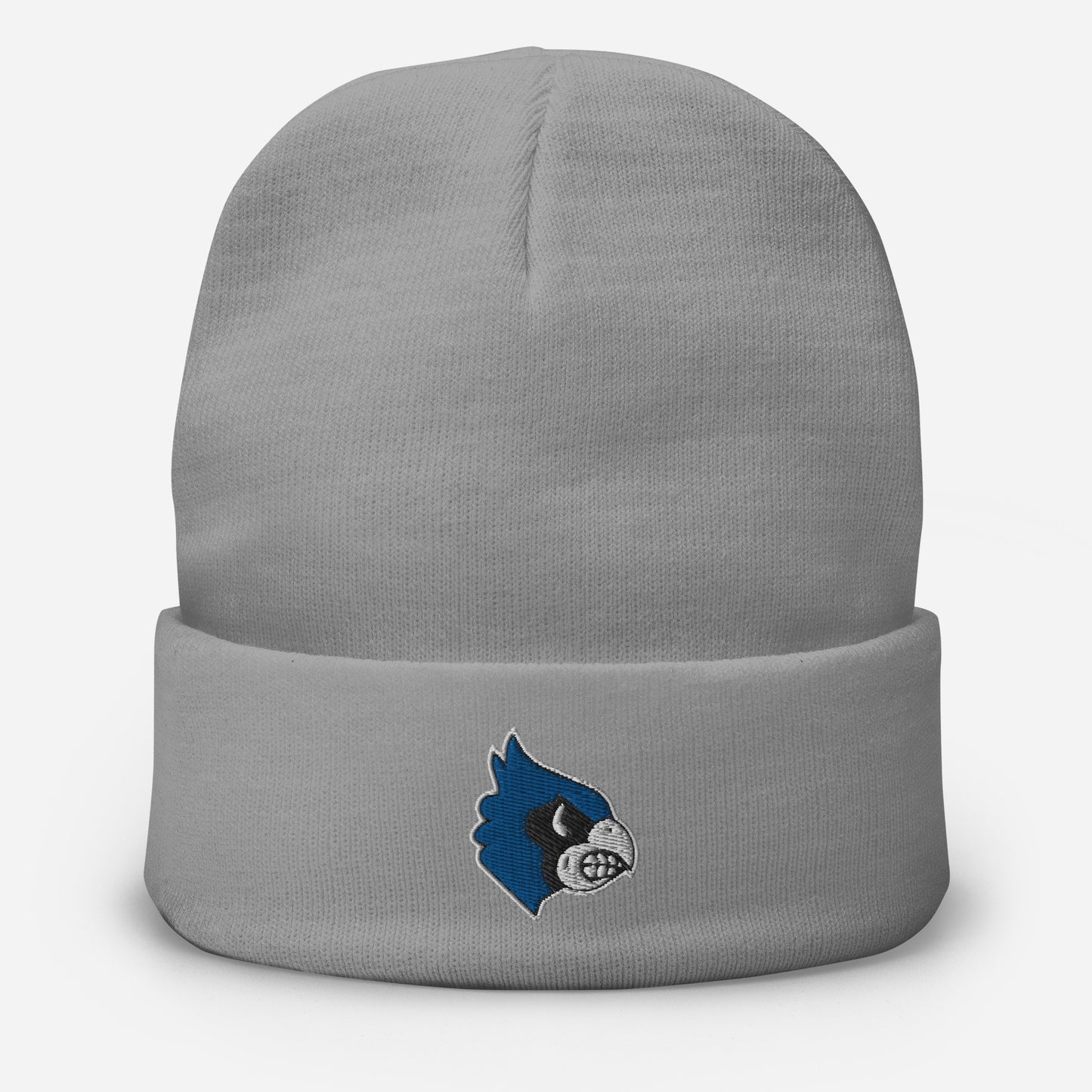 Blue Jay Embroidered Beanie