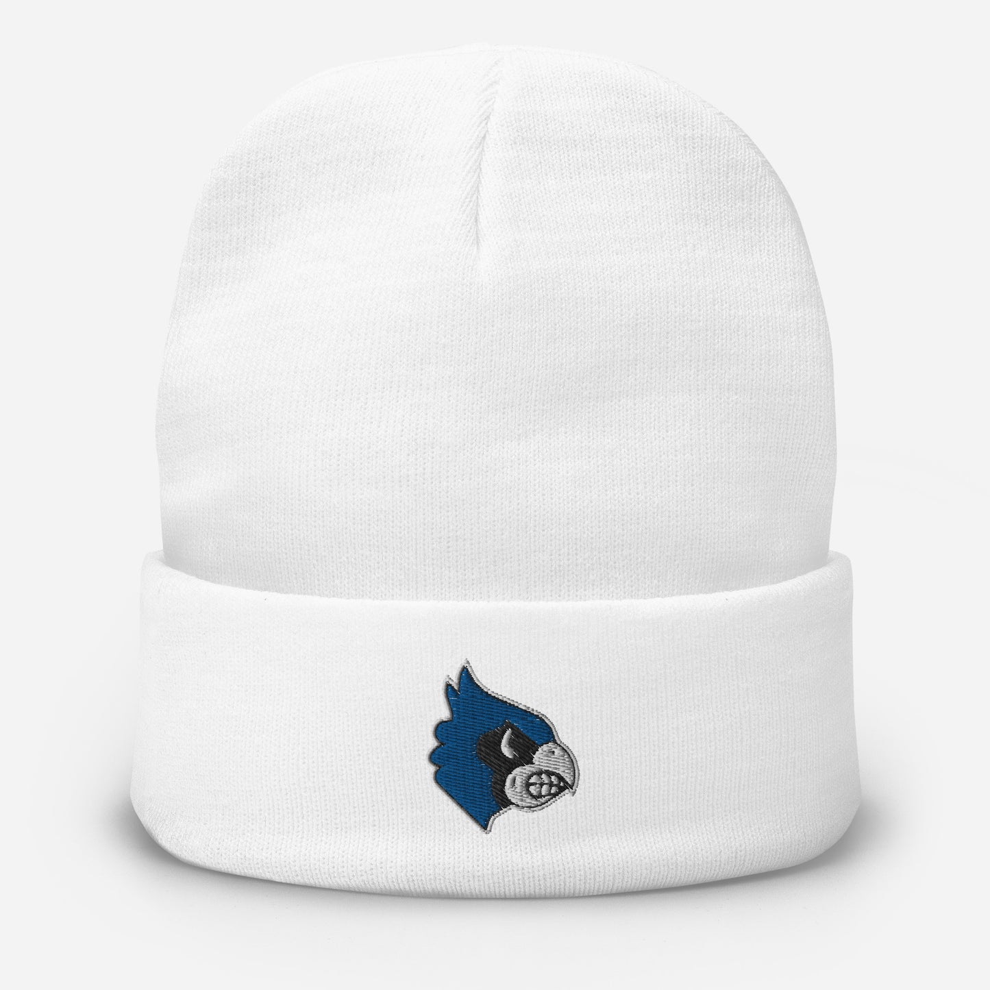 Blue Jay Embroidered Beanie