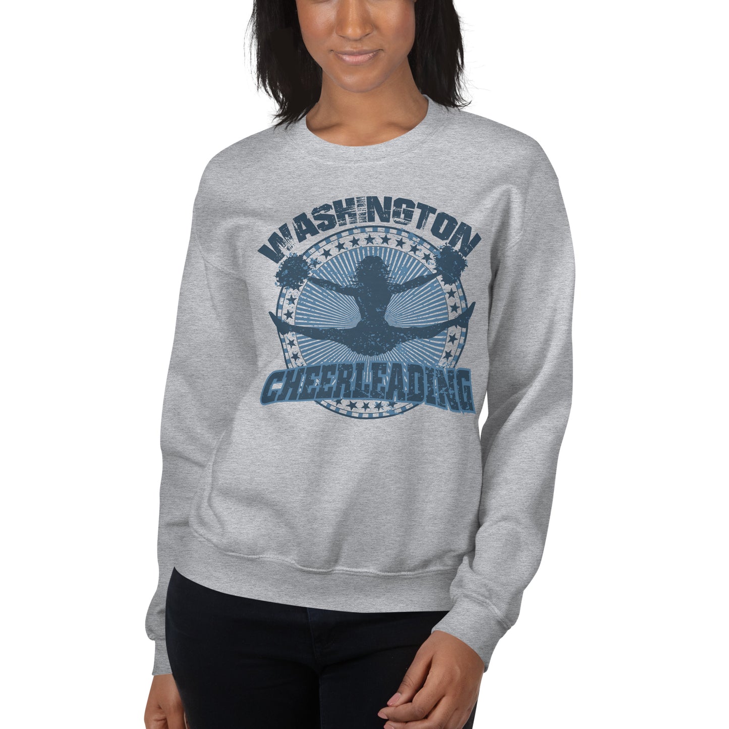 Washington Cheerleading Crew Neck